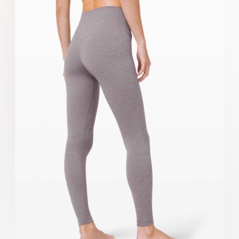 LULULEMON Align Pant 28" Heathered Lunar Rock size 4